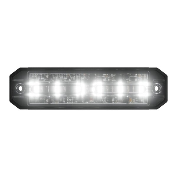Abrams Ultra 6 LED Grill Light Head - White Ultra 6-W - main